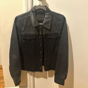 Blank NYC Dark Leather Jacket